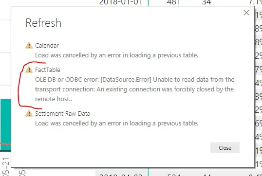 Resolving “Unable to read data from the transport connection” Error in Power BI